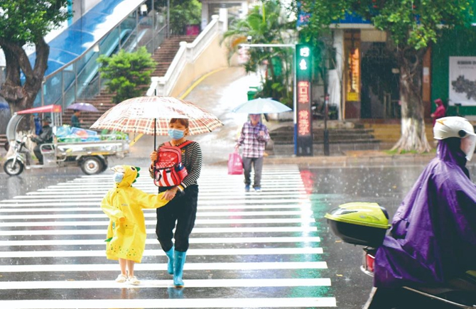 降雨持續